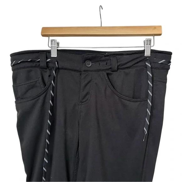 686 Womens Smarty Snowboard Pants Fleece Liner Zip-In Black Boyfriend Fit Medium - Picture 2 of 9